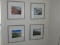 Collection of 4 Original Photographs Wall D‚cor Vignette in Frames by Local Shutterbug