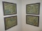 Vignette Set of 4 Wall D‚cor Napa Home & Garden Antique Style Maps in Rustic Frames  Spain,