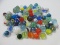 Glass Marble Collection Shooters Swirl Colorful Vacor Design, Iridescent Wave Breaker, Marble