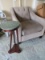 Lot Max Home Furniture Better by Design Chloe Velvet Tufted Armchair Louis XV- Inspired