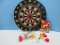 Lot Doink It Darts & Board, & UNO Playing Cards