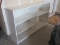 Double White Laminate Bookcase w/Adjustable Shelves- 30