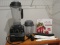 Lot Vita-Mix Household Food Preparing Machine w/Flexible Cutting Boards, Recipe Books,
