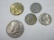 Coin Lot Bicentennial Kennedy Half Dollar Reverse Independence Hall Coin, 3-1964 Jefferson