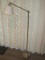 Post Modern Sleek Swing-Arm Floor Lamp Brushed Nickel Finish, Great Reading Lamp!