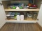 Lot Misc Storage Plasticware Containers, Glass Wirelock Canister, Rubber Seal Storage Canisters,