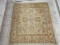 Stylish Unique Loom Graham Collection Classic Design Green/Brown Colors 4ft. Square Rug-