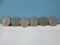 6 Collectible 1943-S/D/P Lincoln Wheat Penny-San Fran, Denver Mint Marks- Phila No Mint mark