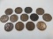 13 Collectible Lincoln Wheat Pennies Bronze Composite 95% Copper Composition
