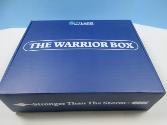 Gift Laco The Warrior Men's Gift Box Contains 50" x 65" Blanket, Key Chain, 20oz Tumbler &