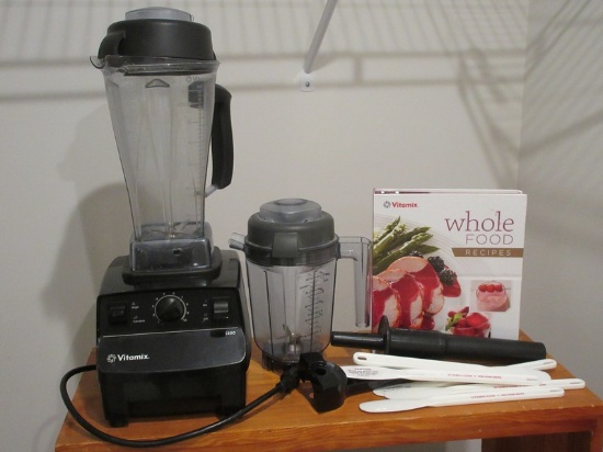 Lot Vita-Mix Household Food Preparing Machine w/Flexible Cutting Boards, Recipe Books,