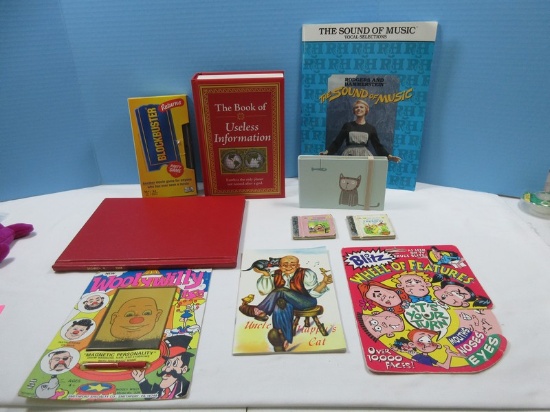 Lot 2 Little Mini Golden Books The Sleepy Book The Fuzzy Duckling, The Sound of Music etc.
