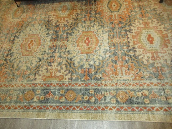 Jocelyn Loloi II Area Rug Power-Loomed Transitional Traditional Style 100% Polypropylene Pile