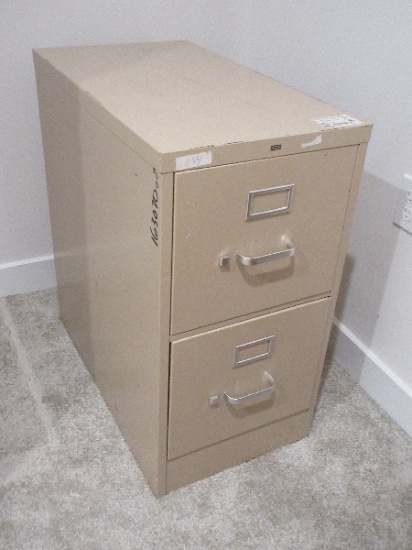 Hon 2 Drawers Metal File Cabinet