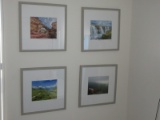 Collection of 4 Original Photographs Wall D‚cor Vignette in Frames by Local Shutterbug
