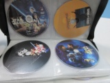 35 + DVD's- Star Wars 1-6, John Wayne, X-Men, James Dean etc.