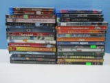 31 DVD's- Disney, Action, Adventure, Super Heroes, Jungle Book 40th Platinum Edition etc.