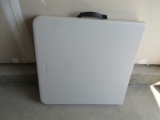 Lifetime 3ft Fold in Half Table w/Carry Handle