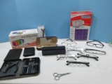 Lot Aidre Colorful One Month Pill Organizer, Aculife Deluxe Pill Organizer One Week + Today,