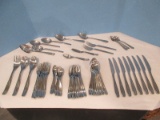 Lot 43pcs Robert Welch Design William Welch Linton Pattern Oblong Groove on Tip Design 18/10
