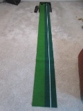 Indoor Golf Putting Mat w/An Automatic Ball Return System Dual Holes- Est. $100