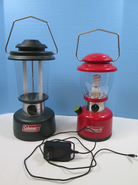 Lot Coleman Red 5312 Series Retro Lantern | Proxibid