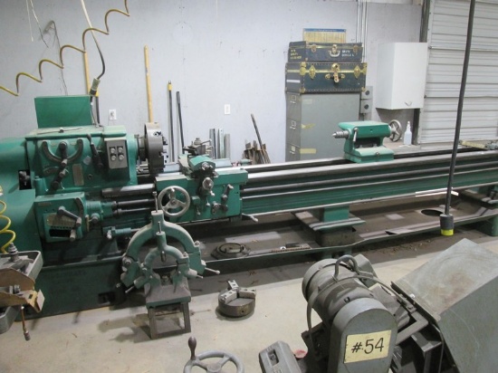 Cincinnati Lathe & Tool Cfo. Industrial Metal Working Engine Lathe American Motors 60 Cycle
