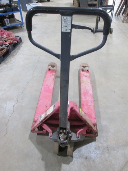 Dayton 5500 LBS Hand Hydraulic Pallet Jack: Model 490Z07A