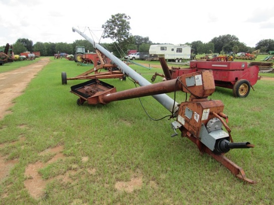 Mayrath 8"x60' grain auger w/ swing