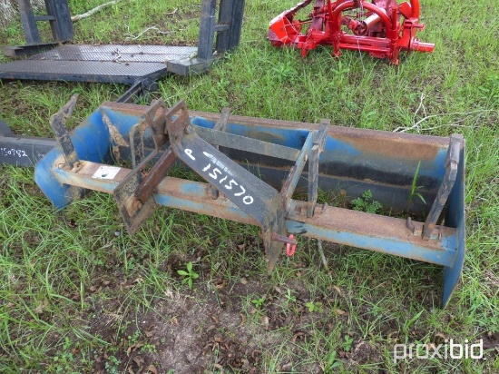 72" 3 pt box blade