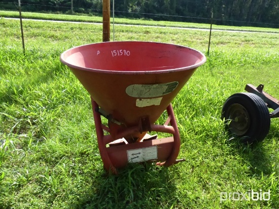 Cosmo 500 3pt seeder w/ shaft