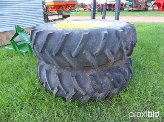 18.4-38 snap on duals w/ hardware