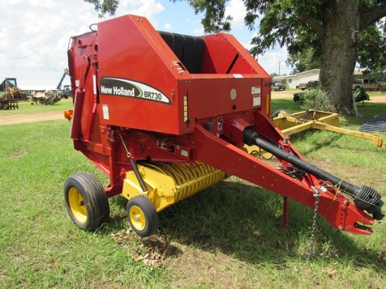 New Holland BR730 round baler