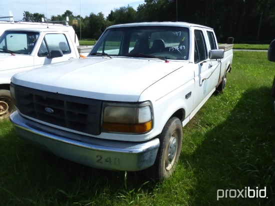 97 Ford F350 XL (county owned)