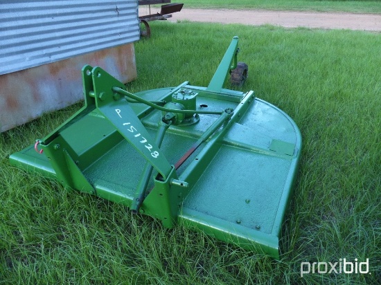 John Deere 72" 3 pt mower w/ shaft