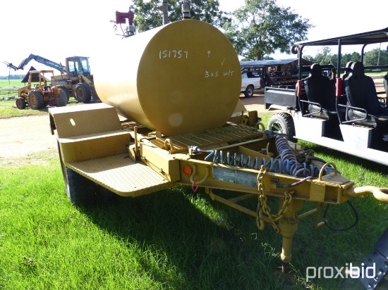 Portable fuel tank w/ pump