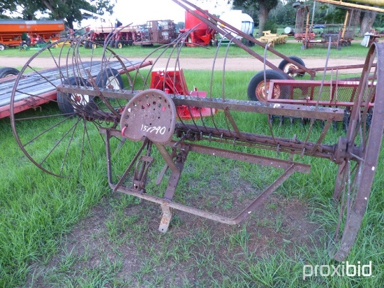 Antique hay rake