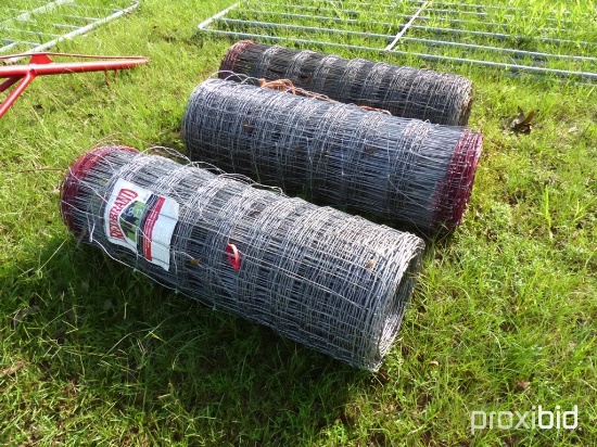 (3) rolls of net wire