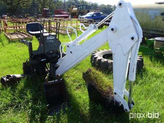 Melroe 911 skidsteer backhoe attachment