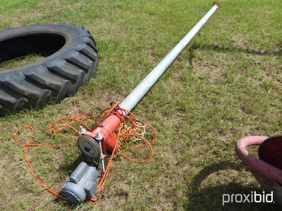 16' electric grain auger