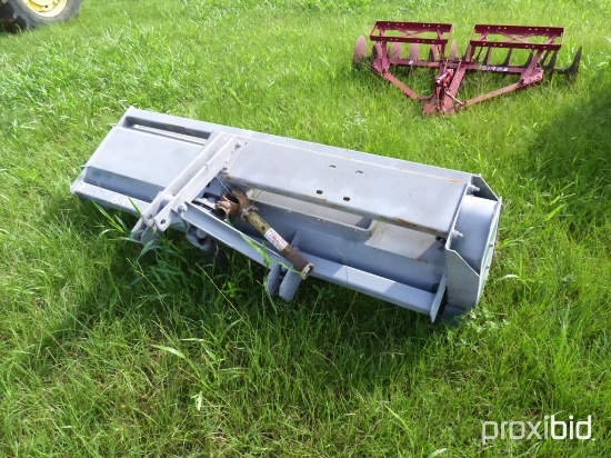 KMC 72" 3 pt rotery tiller w/ shaft
