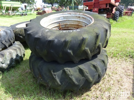 18.4-38 snap on duals w/ hardware
