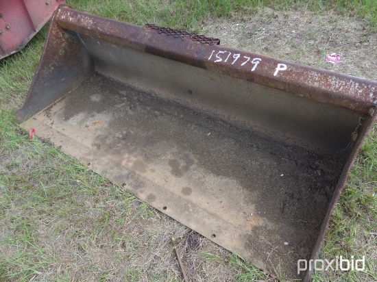 72" loader bucket