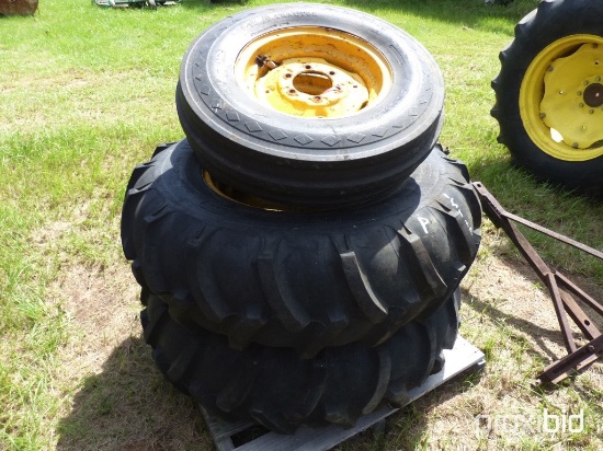 (2) 14.9-24 & (2) 7.50-16 tires w/ wheels