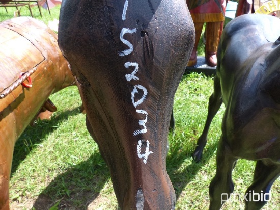 (2) Colt Statues