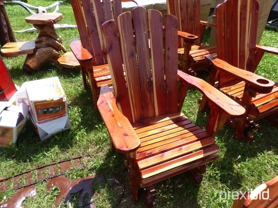Cedar Glider Rocker