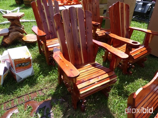 Cedar Glider Rocker