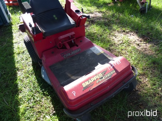 Snapper Cruiser zero turn mower