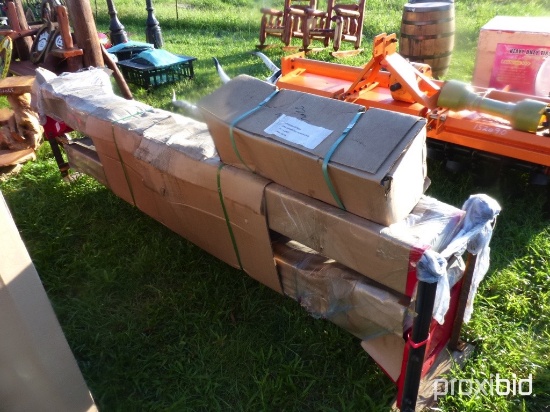 2 post car lift w/ hydraulic power unit