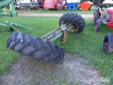 John Deere combine mud hog axle